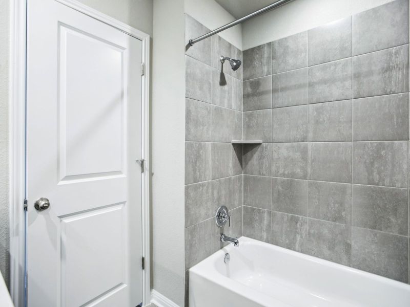 Furnished interior view inside a new home in Waterstone Crossing, Kyle (Image 5).