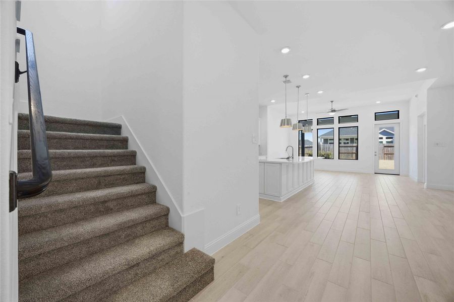 Spacious, unfurnished interior of a new home in Sienna, Missouri City (Image 20). Spacious, unfurnished interior of a new home in Sienna, Missouri City (Image 20).