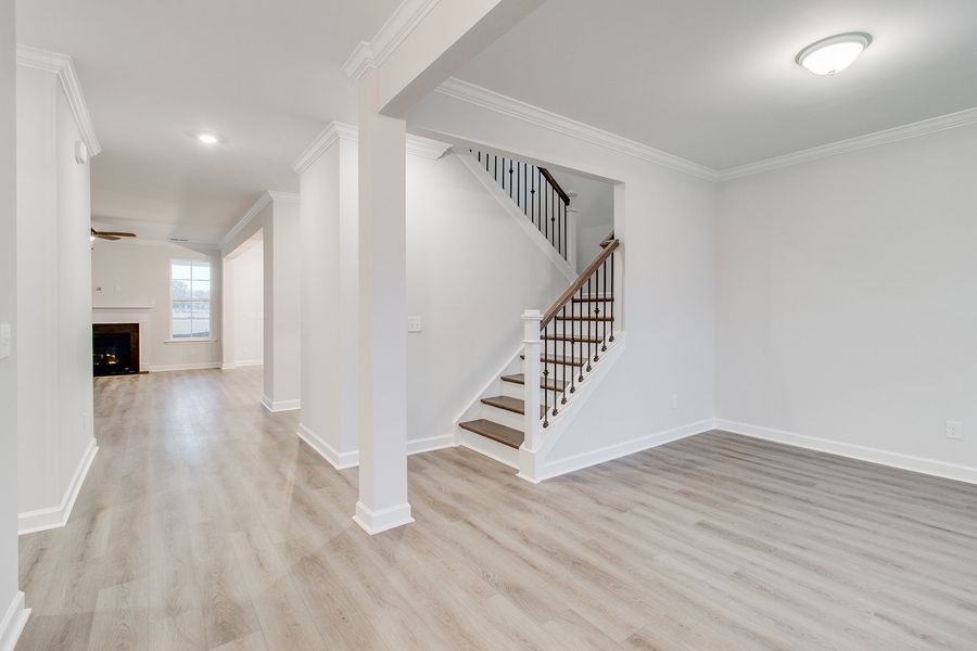 Spacious, unfurnished interior of a new home in Hendrix Farms, Lexington (Image 15). Spacious, unfurnished interior of a new home in Hendrix Farms, Lexington (Image 15).