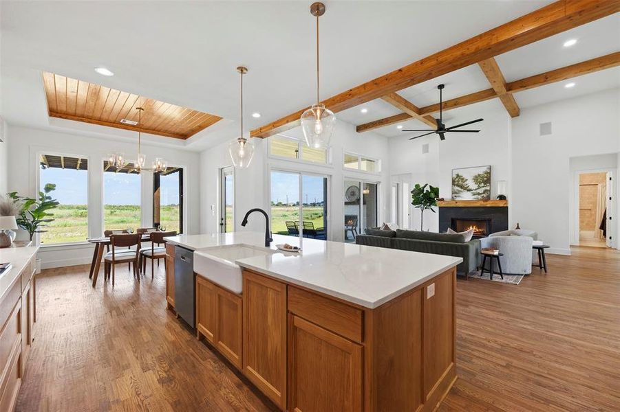 Furnished interior view inside a new home in , Maypearl (Image 26).