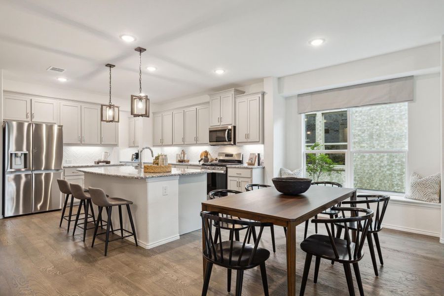 Nook to Kitchen | Concept 3106 at Redden Farms - Classic Series in Midlothian, TX by Landsea Homes