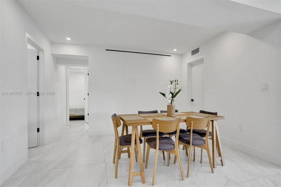 Furnished interior view inside a new home in , North Miami Beach (Image 8).