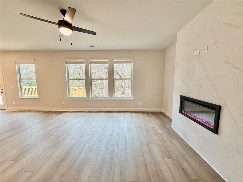 Spacious, unfurnished interior of a new home in , Gray (Image 26).