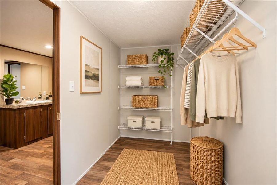 Furnished interior view inside a new home in , Ellijay (Image 51).