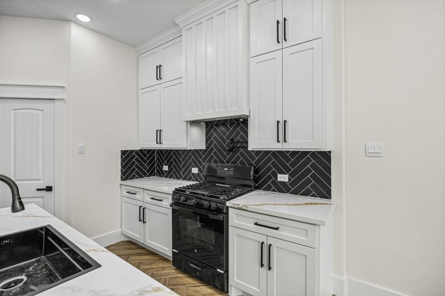 Close-up of interior finishes inside a home in , La Porte (Image 9).