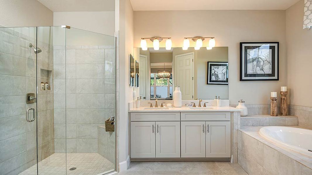 Representative furnished interior of a home built from the Saint Thomas by Taylor Morrison in Cassia at Skye Ranch, Sarasota (Image 14).