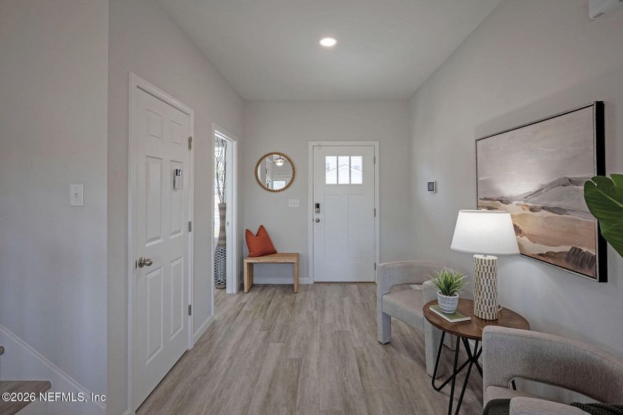 Furnished interior view inside a new home in , Jacksonville (Image 19).