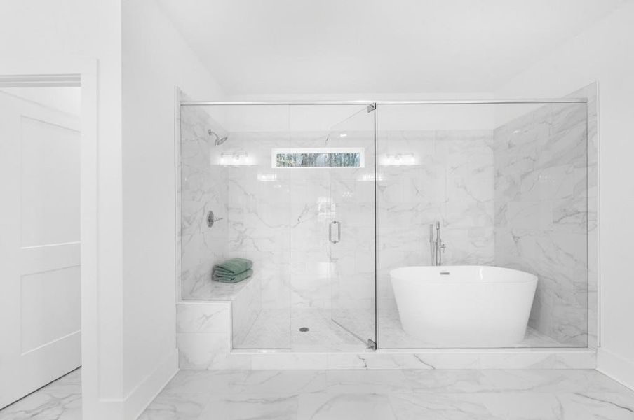 Furnished interior view inside a new home in , Canton (Image 43).