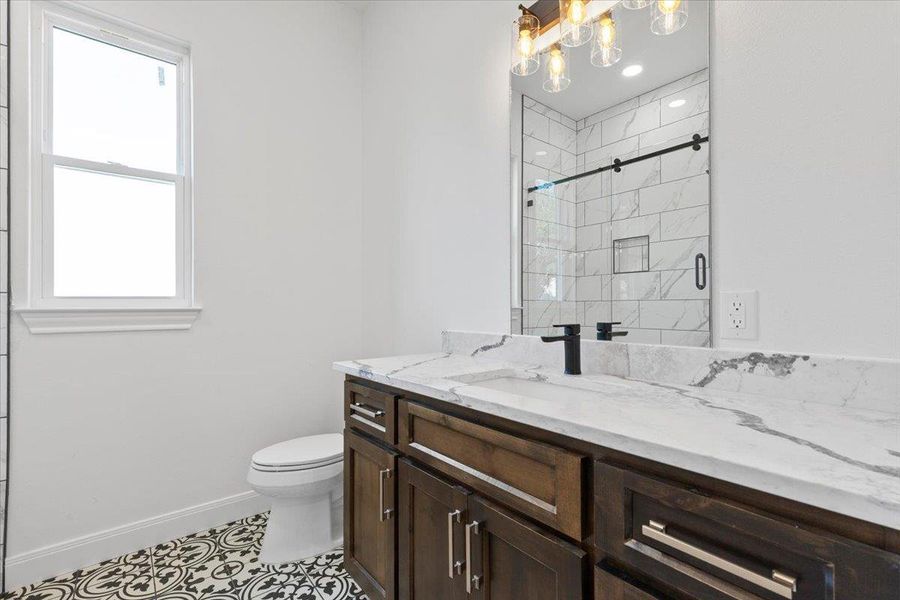 Furnished interior view inside a new home in , Bastrop (Image 30).