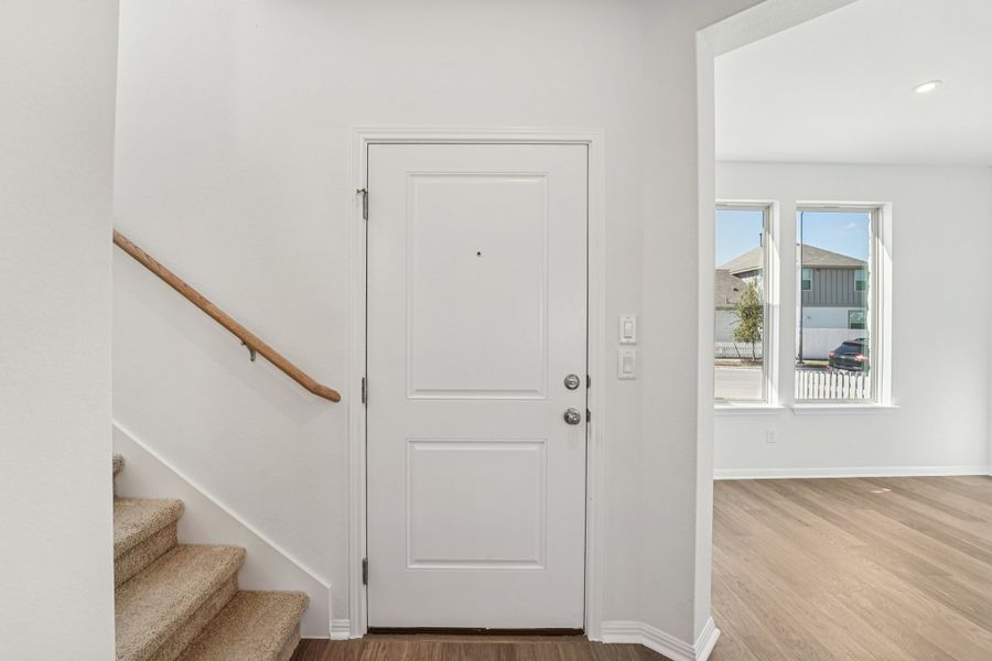 Spacious, unfurnished interior of a new home in Sage Hollow, Kyle (Image 18). Spacious, unfurnished interior of a new home in Sage Hollow, Kyle (Image 18).
