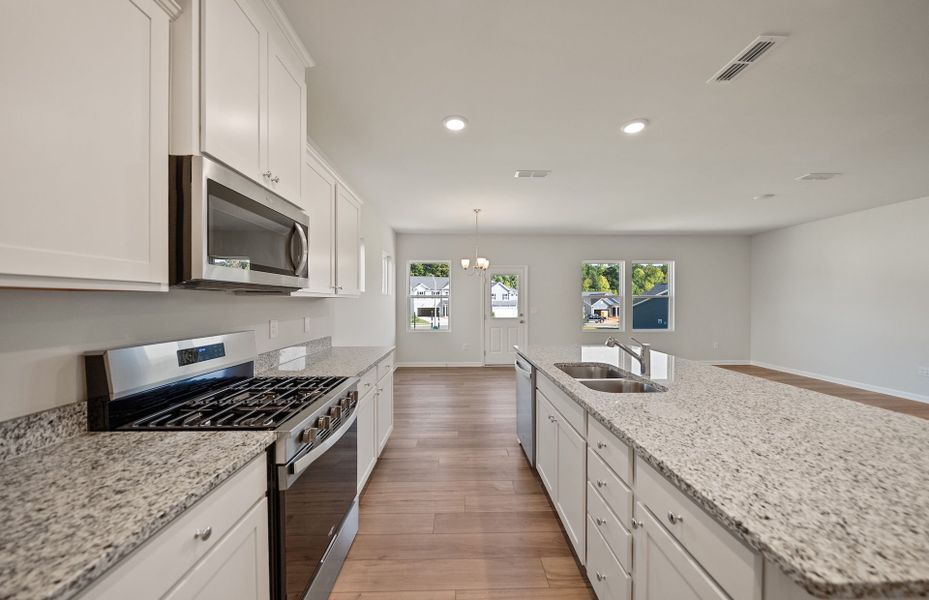 Furnished interior view inside a new home in Cambria, Garner (Image 43).