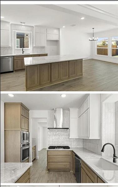 Furnished interior view inside a new home in , Little Elm (Image 5).