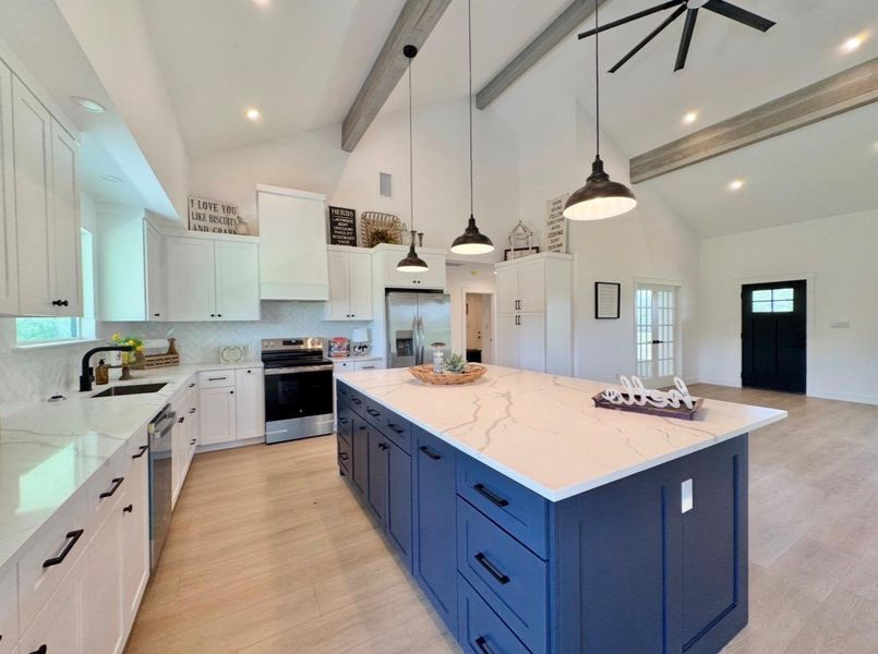 Furnished interior view inside a new home in , Lexington (Image 8).