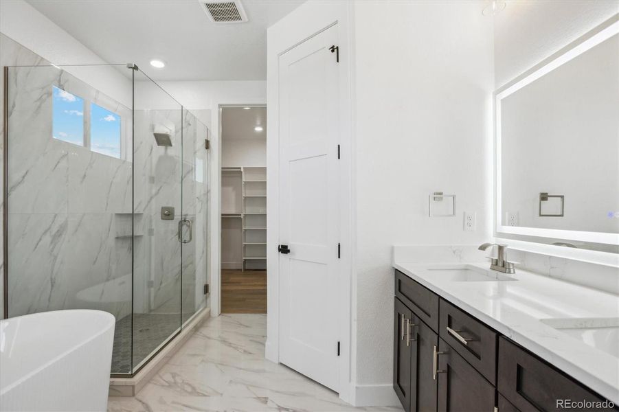 Furnished interior view inside a new home in , Bennett (Image 11).