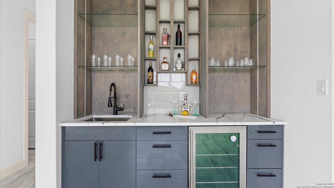 Furnished interior view inside a new home in , San Antonio (Image 44).