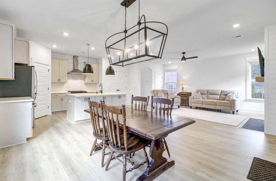 Furnished interior view inside a new home in , Summerville (Image 15).
