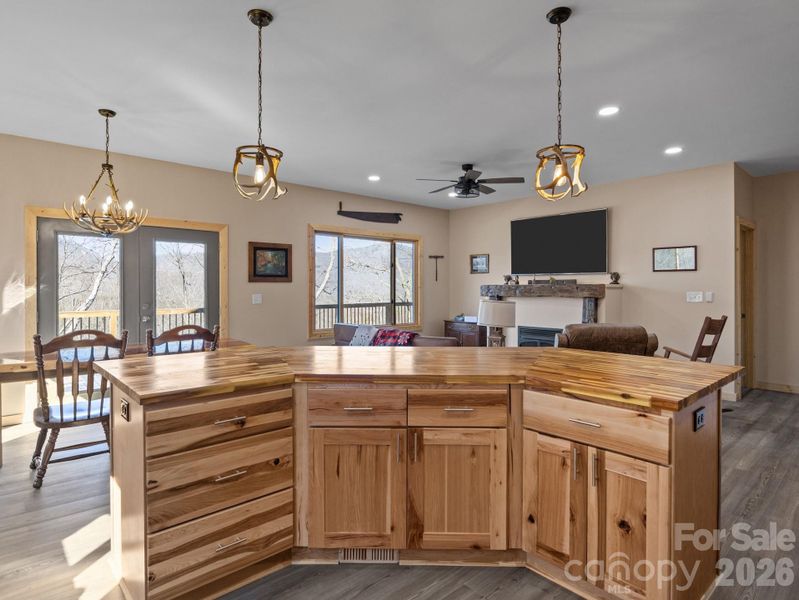 Furnished interior view inside a new home in , Tryon (Image 9).