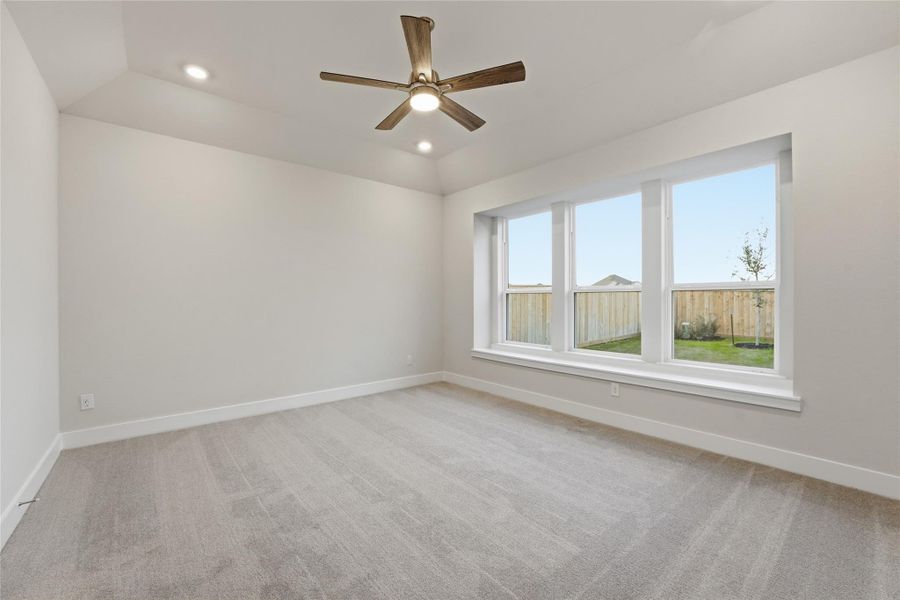 Spacious, unfurnished interior of a new home in Bridgeland, Cypress (Image 14).