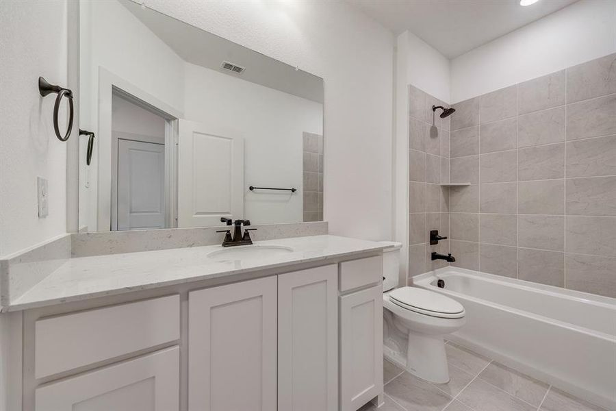 Furnished interior view inside a new home in Hillside Village, Celina (Image 10).