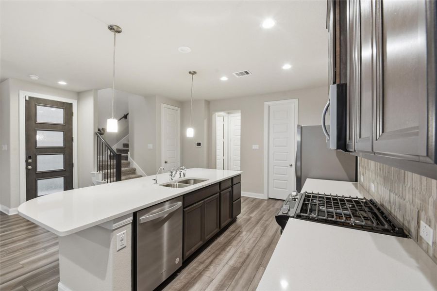 View from kitchen of entry way! View from kitchen of entry way!