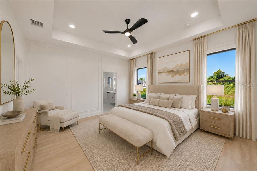 Furnished interior view inside a new home in , North Port (Image 30). Furnished interior view inside a new home in , North Port (Image 30).