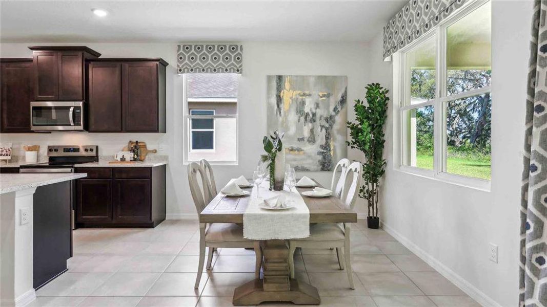 Furnished interior view inside a new home in Twisted Oaks, Wildwood (Image 5).