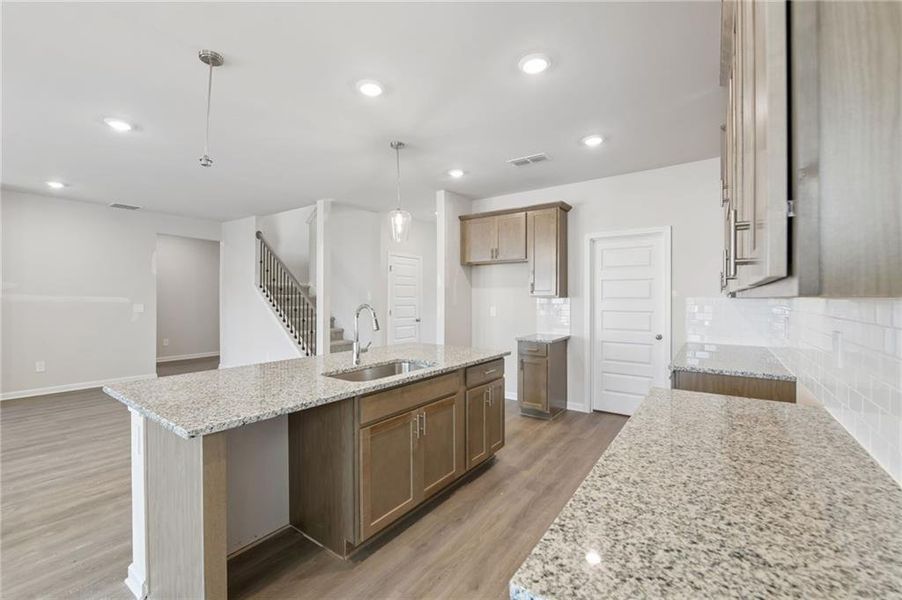 Furnished interior view inside a new home in Martin Springs - Estate Series, Lawrenceville (Image 10).