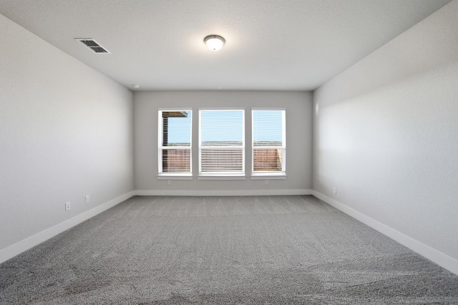 Spacious, unfurnished interior of a new home in The Woodlands at Medina Hills, Mico (Image 30). Spacious, unfurnished interior of a new home in The Woodlands at Medina Hills, Mico (Image 30).