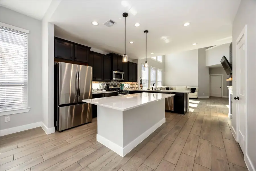 Furnished interior view inside a new home in , Conroe (Image 8). Furnished interior view inside a new home in , Conroe (Image 8).