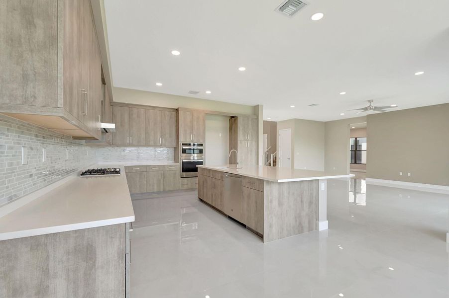Furnished interior view inside a new home in , Boca Raton (Image 19).