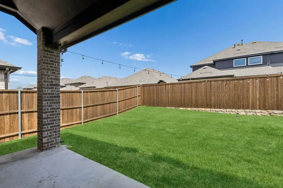 Exterior details and patio area of a home in , Celina (Image 4).