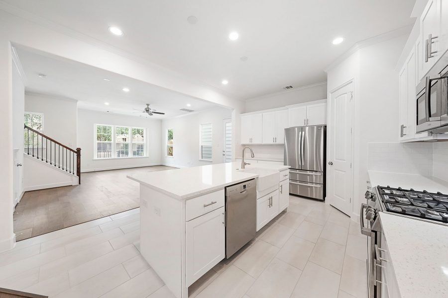 Representative furnished interior of a home built from the Coronado by Sandcastle Homes in Sawyer Heights, Houston (Image 6). Representative furnished interior of a home built from the Coronado by Sandcastle Homes in Sawyer Heights, Houston (Image 6).
