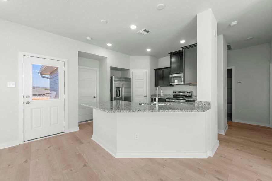 Furnished interior view inside a new home in South Pointe, Temple (Image 7).