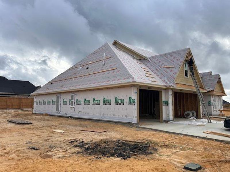 In-progress construction of a new home in , Beaumont, TX (Image 6). In-progress construction of a new home in , Beaumont, TX (Image 6).