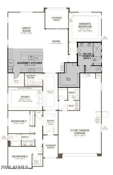 Villages @ RED - 1624 Floorplan