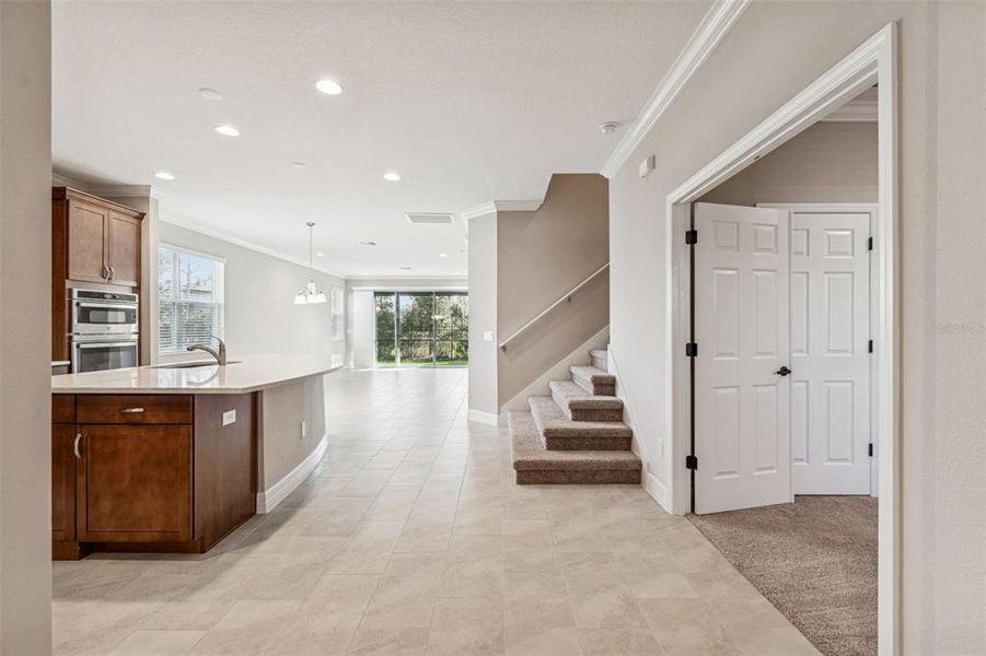 Furnished interior view inside a new home in Villas Del Lago, Lutz (Image 38).