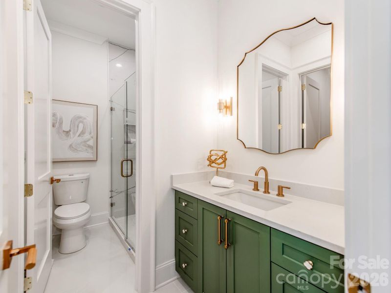 Furnished interior view inside a new home in , Charlotte (Image 21).