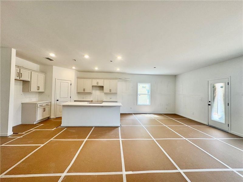 In-progress construction of a new home in Eastlyn Crossing, Flowery Branch, GA (Image 22).