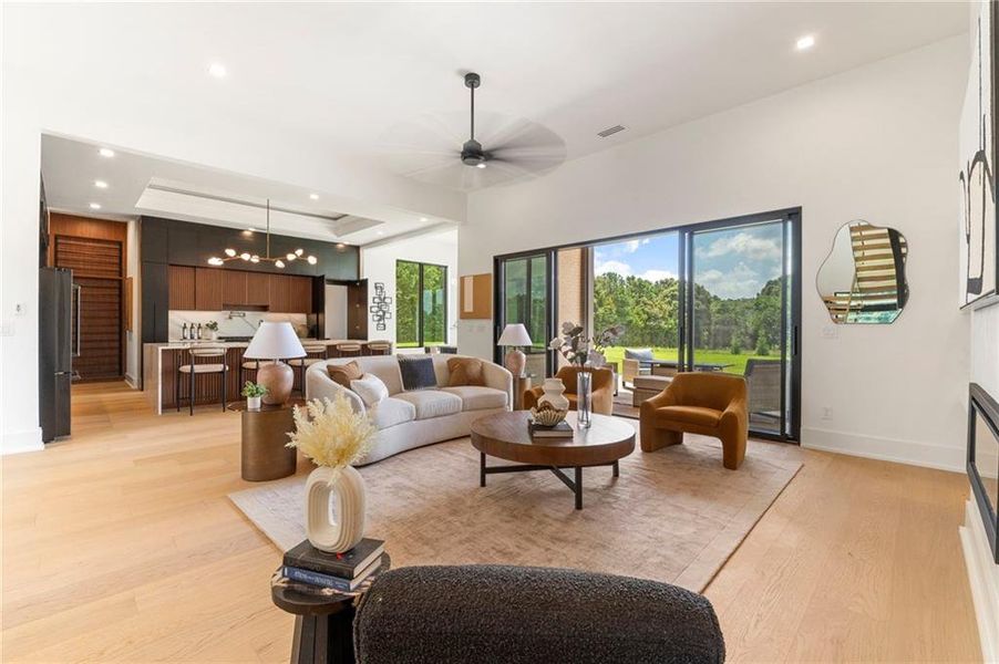 Furnished interior view inside a new home in , McDonough (Image 15).
