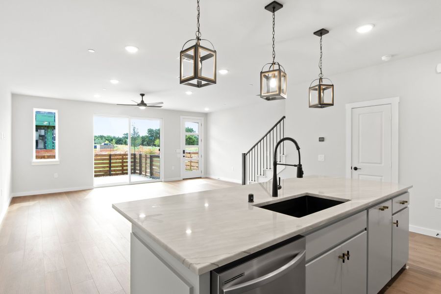 Furnished interior view inside a new home in Ten Mile Creek, Celina (Image 11).