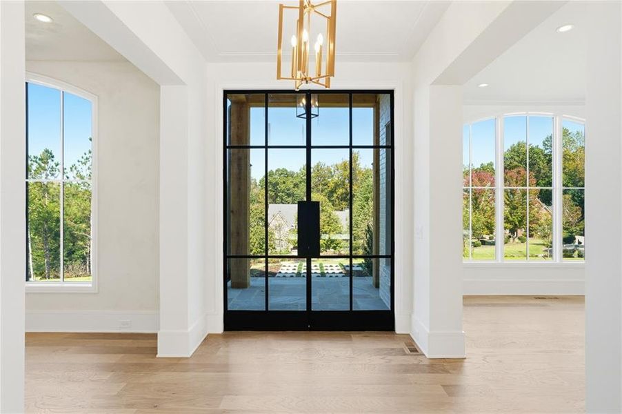 Close-up of interior finishes inside a home in , Roswell (Image 21). Close-up of interior finishes inside a home in , Roswell (Image 21).
