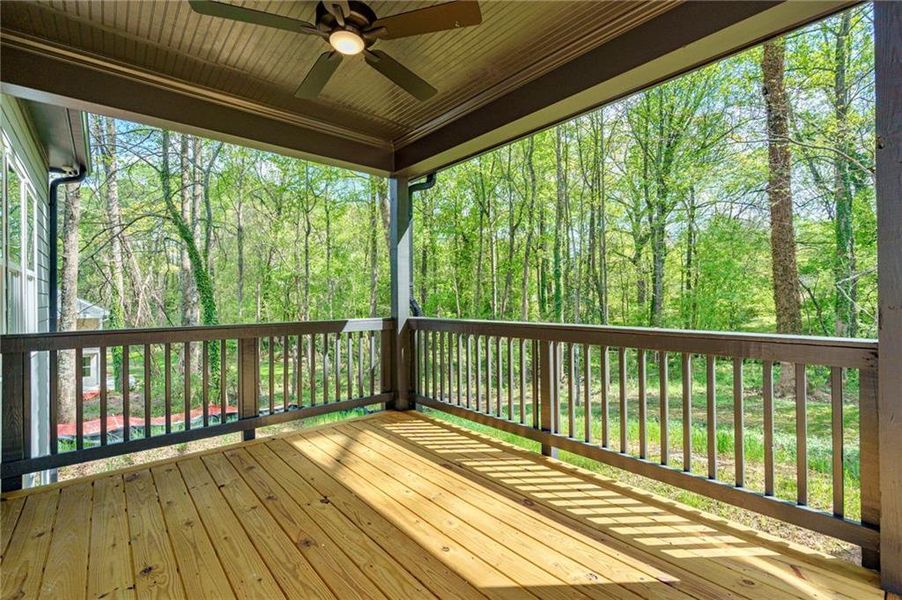 Exterior details and patio area of a home in , Atlanta (Image 27).