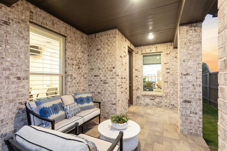 Representative Patio - some options shown Representative Patio - some options shown