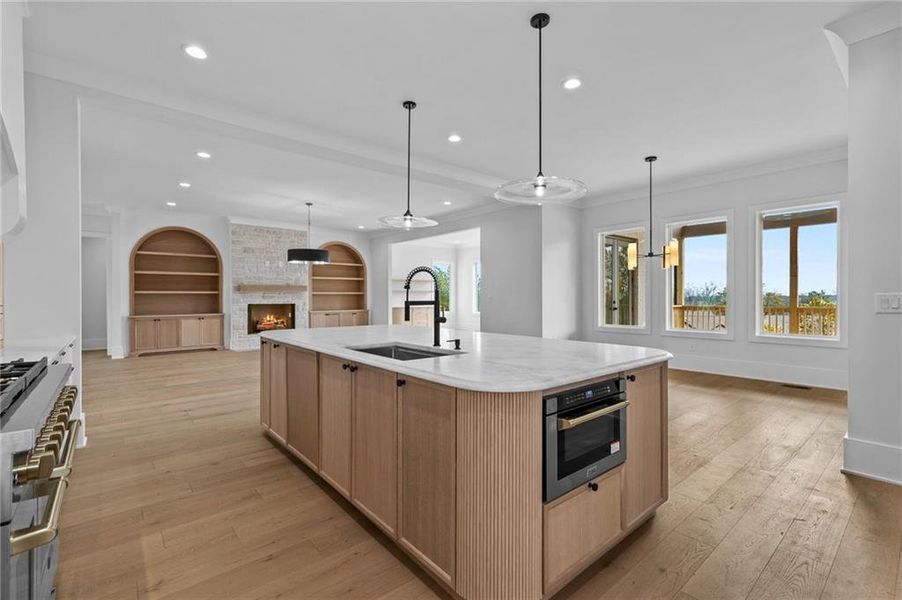 Furnished interior view inside a new home in , Bethlehem (Image 8).