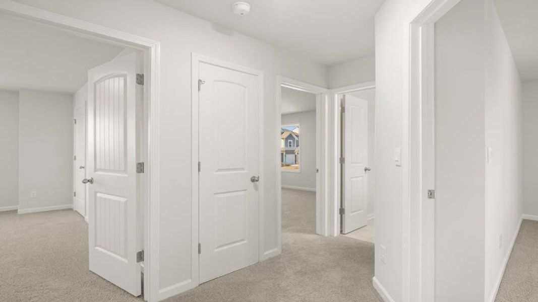 Furnished interior view inside a new home in Hamptons at Riverwood East, Dallas (Image 30).