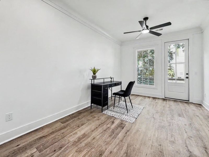 Furnished interior view inside a new home in , North Charleston (Image 6).