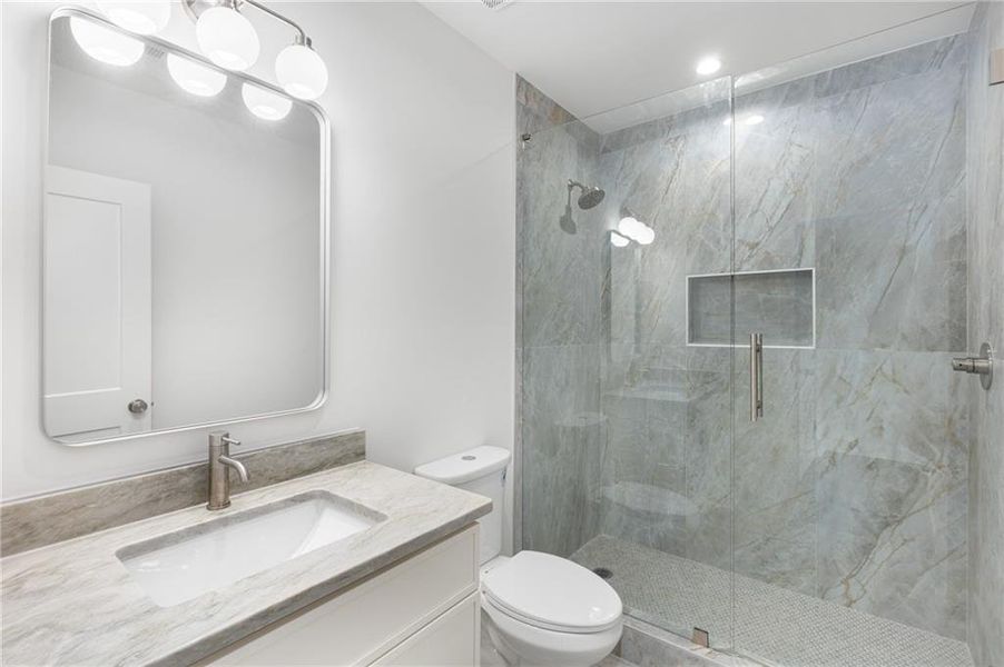 Furnished interior view inside a new home in , Smyrna (Image 30).