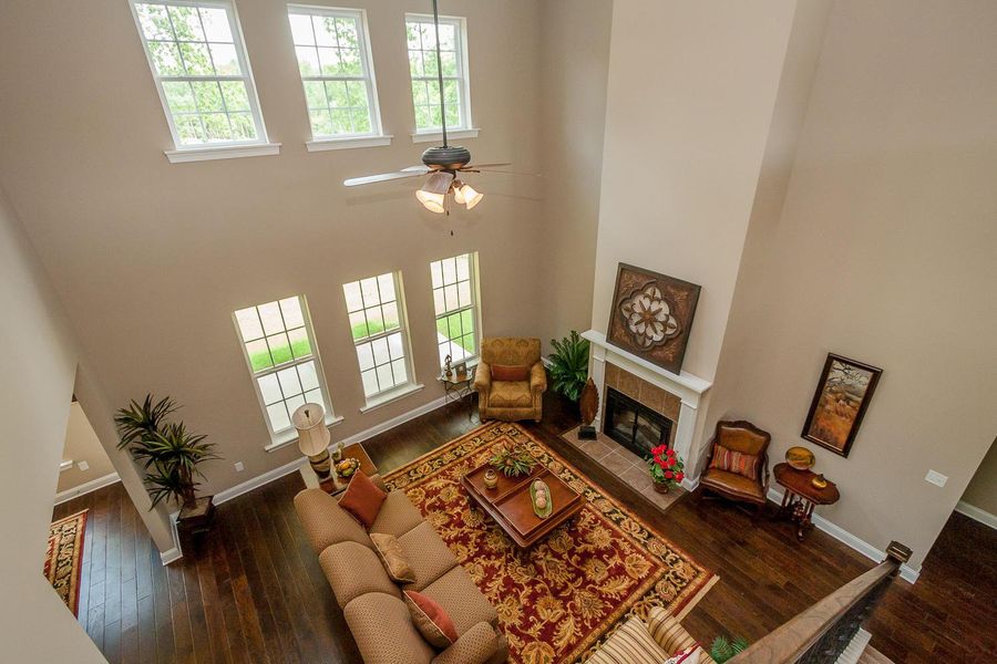 Representative furnished interior of a home built from the Springfield V by Ivey Homes in Windsor, North Augusta (Image 7). Representative furnished interior of a home built from the Springfield V by Ivey Homes in Windsor, North Augusta (Image 7).