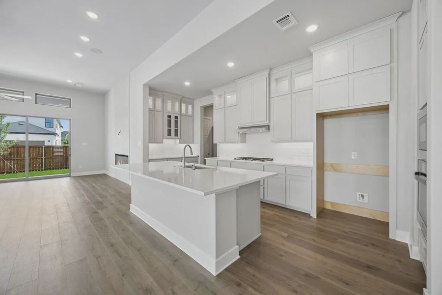 Furnished interior view inside a new home in The Grove Frisco, Frisco (Image 4).