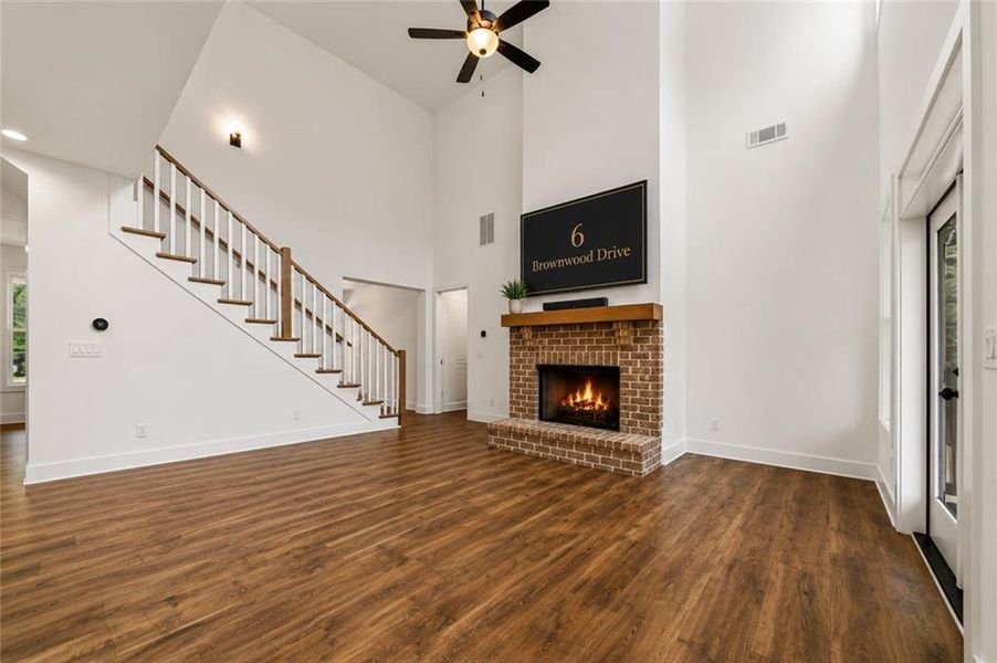 Spacious, unfurnished interior of a new home in , Cartersville (Image 38). Spacious, unfurnished interior of a new home in , Cartersville (Image 38).